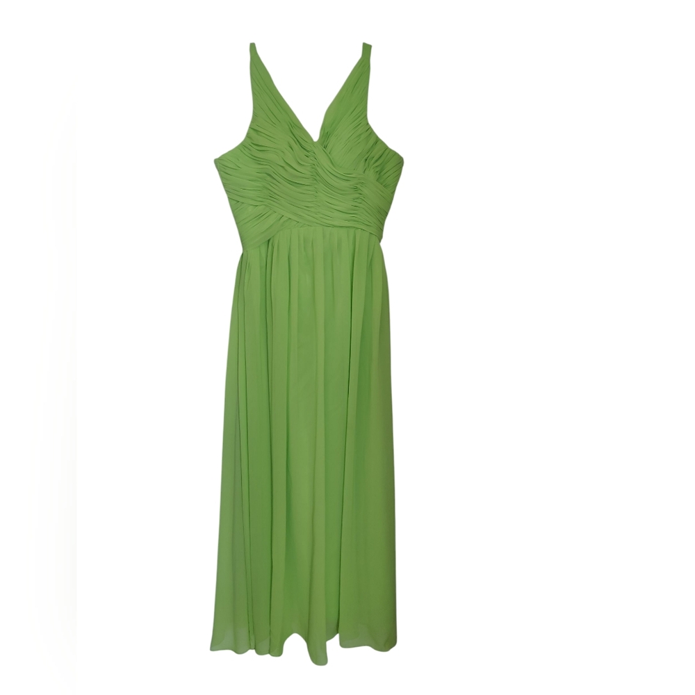 Grace Karin Green Sleeveless Maxi Formal Dress Sz 14 NWT